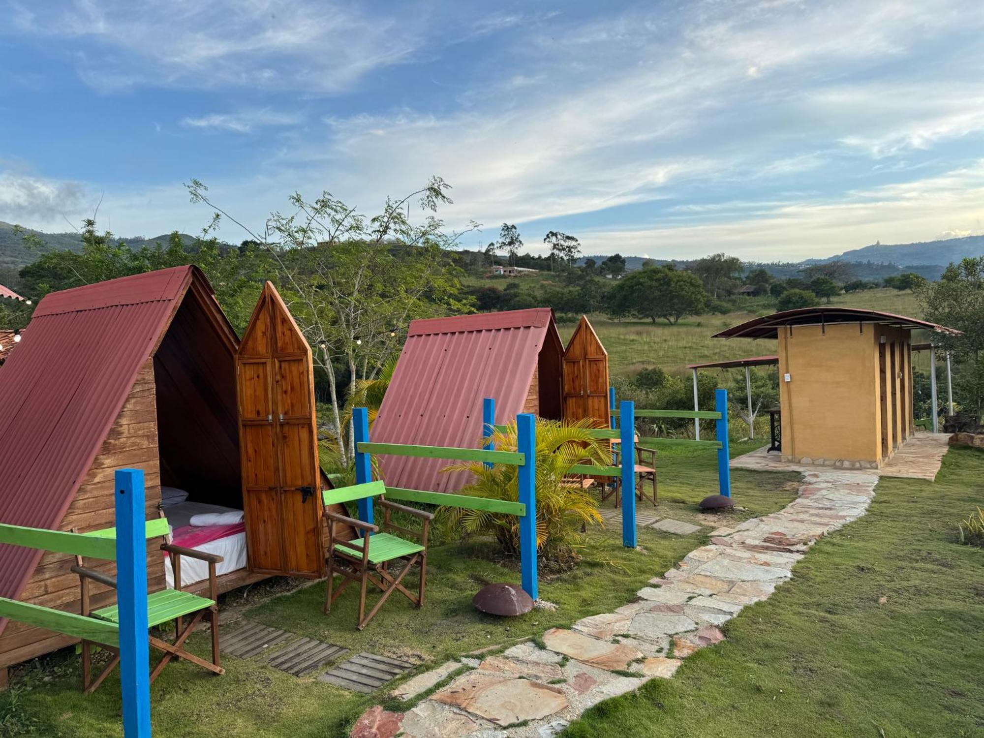 Campo Karst, Hospedaje Y Campamento De Montana Ξενοδοχείο Zapatoca Εξωτερικό φωτογραφία